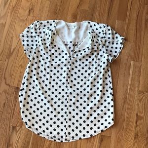 41 Hawthorn Carol tulip sleeve blouse stitch fix